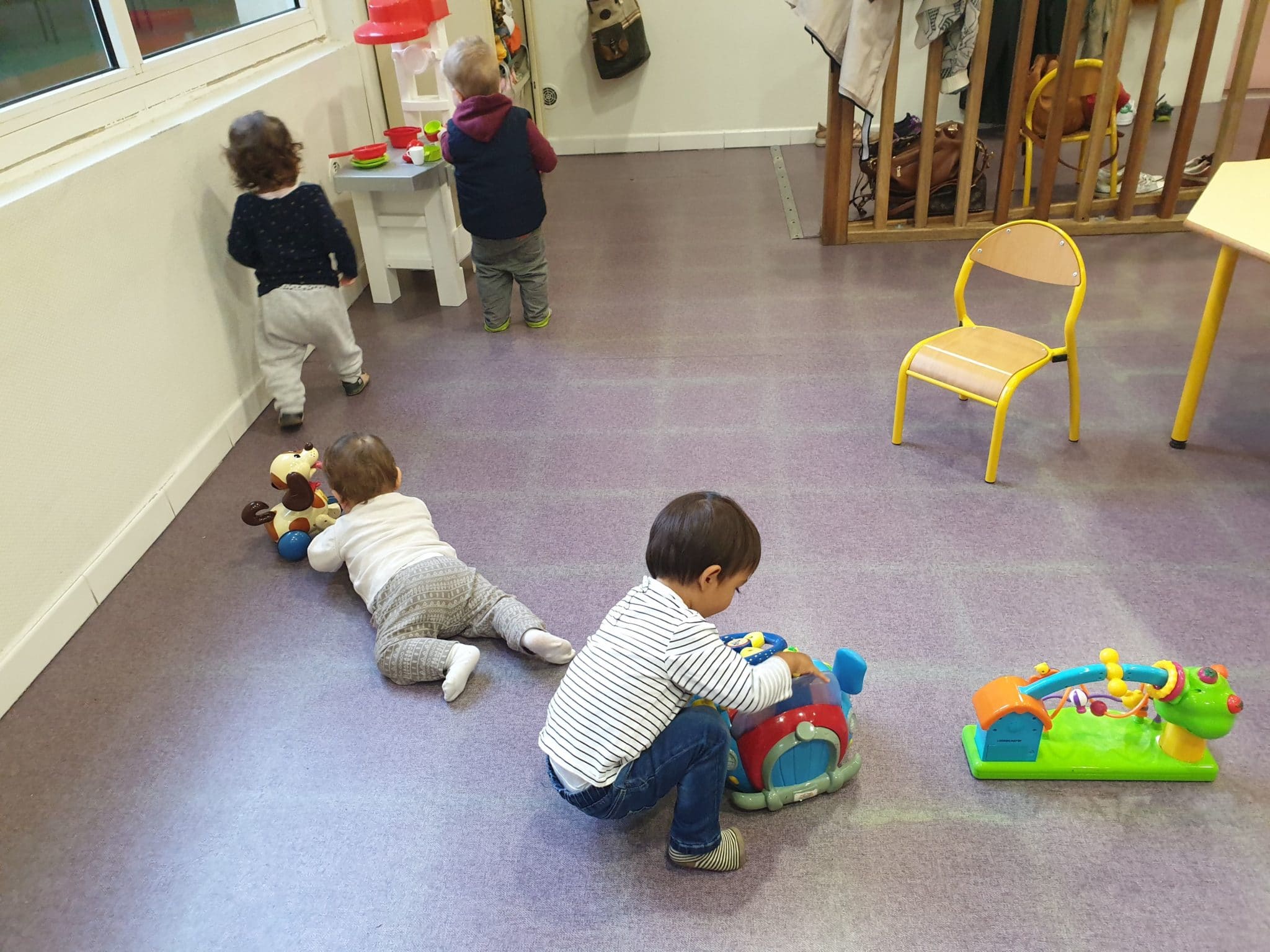 Notre lieu d’accueil parents-enfants “Le Ballon Rouge” a repris son