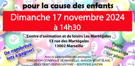 Super Loto pour les 30 ans de Parole d’enfant