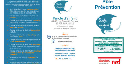 Préventions de l’association Parole d’enfant