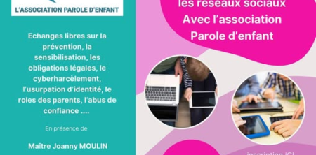 Soirée conférence-débat:  Les réseaux sociaux et nos enfants