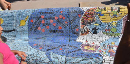 Inauguration du banc sur la Corniche!