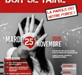 Mobilisation contre les violences intrafamiliales à La Ciotat