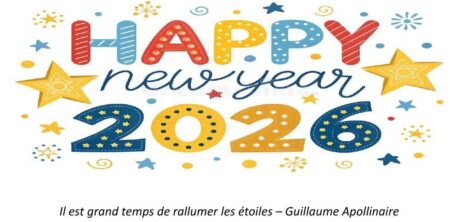 Meilleurs vœux à toutes et tous!