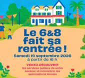 Rentrée associative, Forum des associations avec la Mairie du 6/8