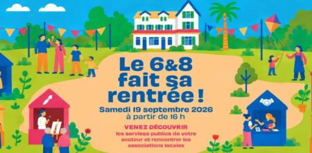 Rentrée associative, Forum des associations avec la Mairie du 6/8